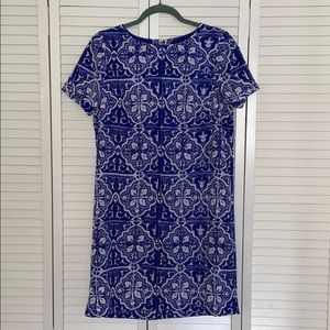 The Limited Blue Patterned Dress